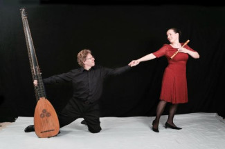 Theresa Stahl (Flöten), Christian Stahl (Lauten)